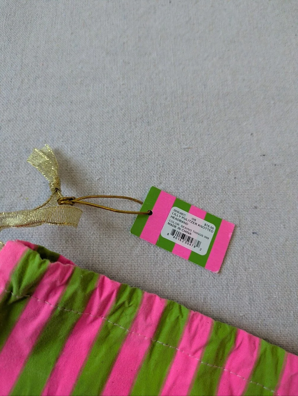 Lele Sadoughi X Lilly Pulitzer Seaing Things Knotted Headband